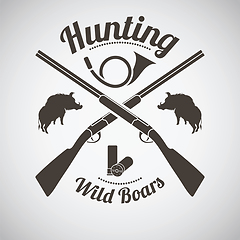 Image showing Hunting Emblem