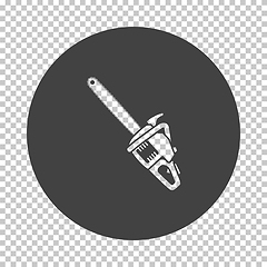 Image showing Chain saw icon