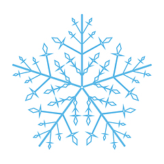 Image showing Snowflake ornate