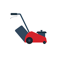 Image showing Lawn mower icon