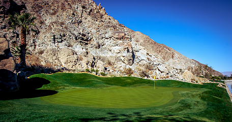 Image showing golf course, Palm Springs, California