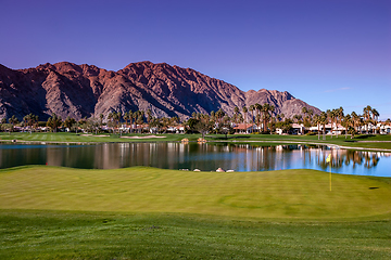 Image showing golf course, Palm Springs, California