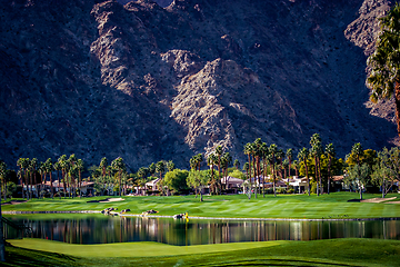 Image showing golf course, Palm Springs, California