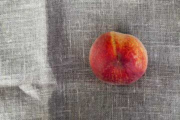 Image showing one ripe large peach