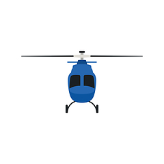 Image showing Helicopter Icon.