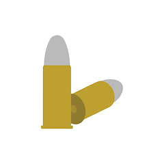 Image showing Pistol bullets icon