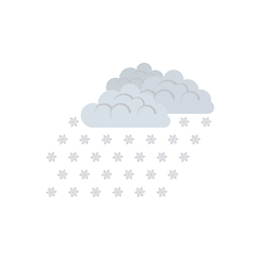 Image showing Snowfall icon