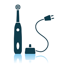 Image showing Electric Toothbrush Icon