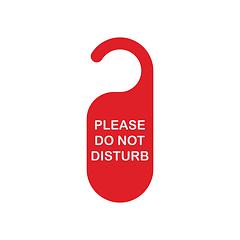 Image showing Don\'t disturb tag icon