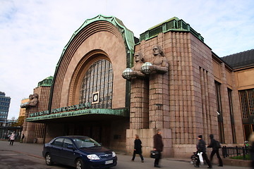 Image showing railway station in Helsinki