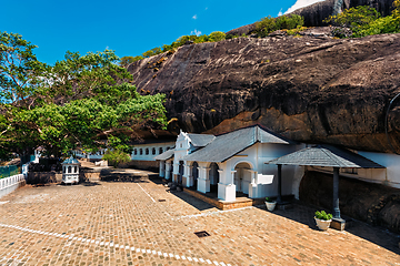 Image showing Rock temple in Dambulla, Sri Lanka