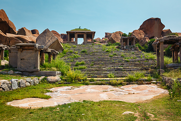 Image showing Ruins in Hampi