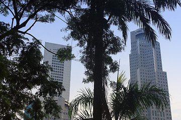 Image showing Singapore Skyscraper