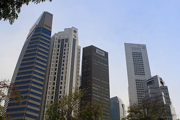 Image showing Singapore Skyscraper