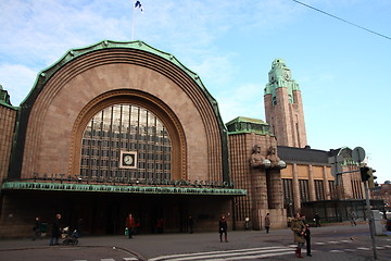 Image showing railway station in Helsinki