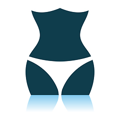 Image showing Slim Waist Icon