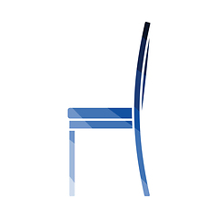 Image showing Modern chair icon