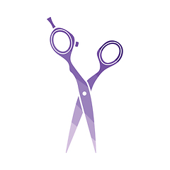 Image showing Hair scissors icon