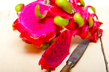 Image showing fresh dragon fruit