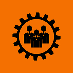 Image showing Teamwork Icon