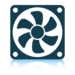 Image showing Fan icon