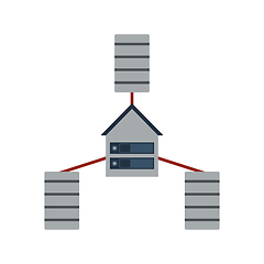 Image showing Datacenter Icon