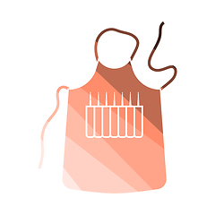 Image showing Artist Apron Icon