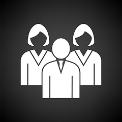 Image showing Corporate Team Icon