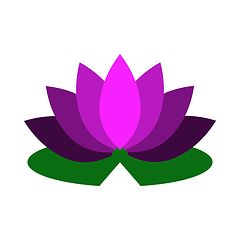 Image showing Lotus Flower Icon