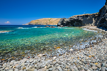 Image showing Papafragas beach in Milos island, Greece