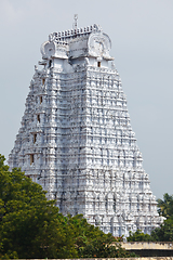 Image showing Gopura of Hindu temple