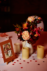 Image showing Table set for wedding