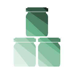 Image showing Baby Glass Jars Icon