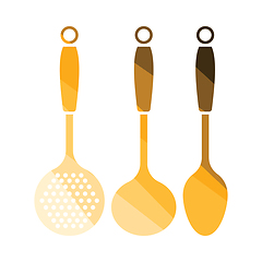 Image showing Ladle set icon