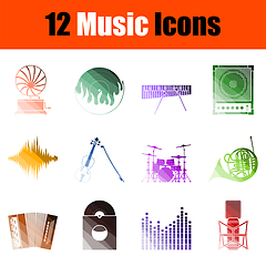 Image showing Music Icon Set