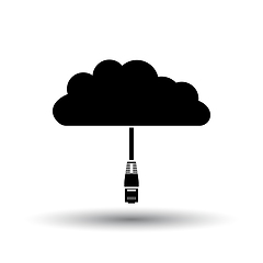 Image showing Network Cloud  Icon