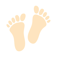 Image showing Foot Print Icon