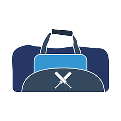 Image showing Cricket bag icon