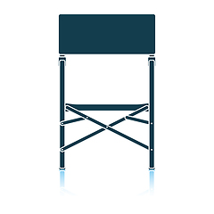 Image showing Icon of Fishing folding chair