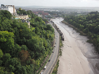 Image showing River Avon Gorge in Bristol