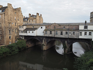 Image showing Pulteney Bridge in Bath