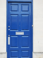 Image showing Old English door