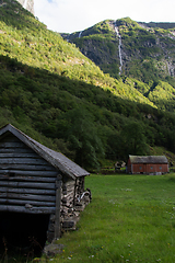 Image showing Gudvangen, Sogn og Fjordane, Norway