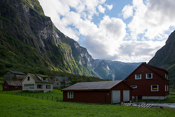 Image showing Gudvangen, Sogn og Fjordane, Norway