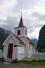 Image showing Undredal Stave Church, Sogn og Fjordane, Norway