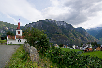 Image showing Undredal Stave Church, Sogn og Fjordane, Norway