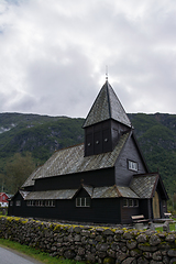 Image showing Roldal Stave Church, Sogn og Fjordane, Norway