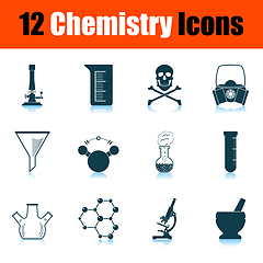 Image showing Chemistry Icon Set