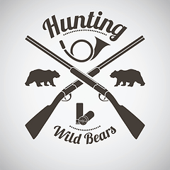 Image showing Hunting Emblem