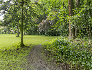 Image showing idyllic park scenery